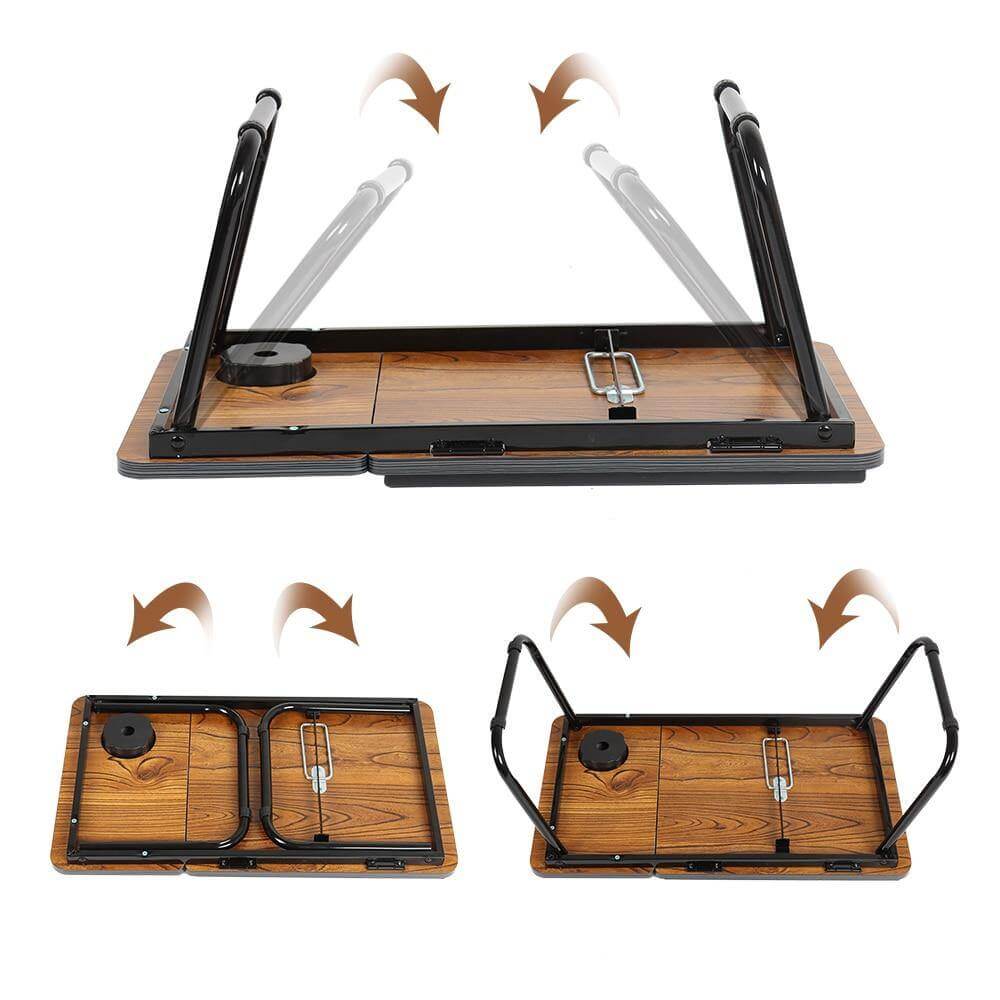 Adjustable Folding Portable Laptop Table - Image 4
