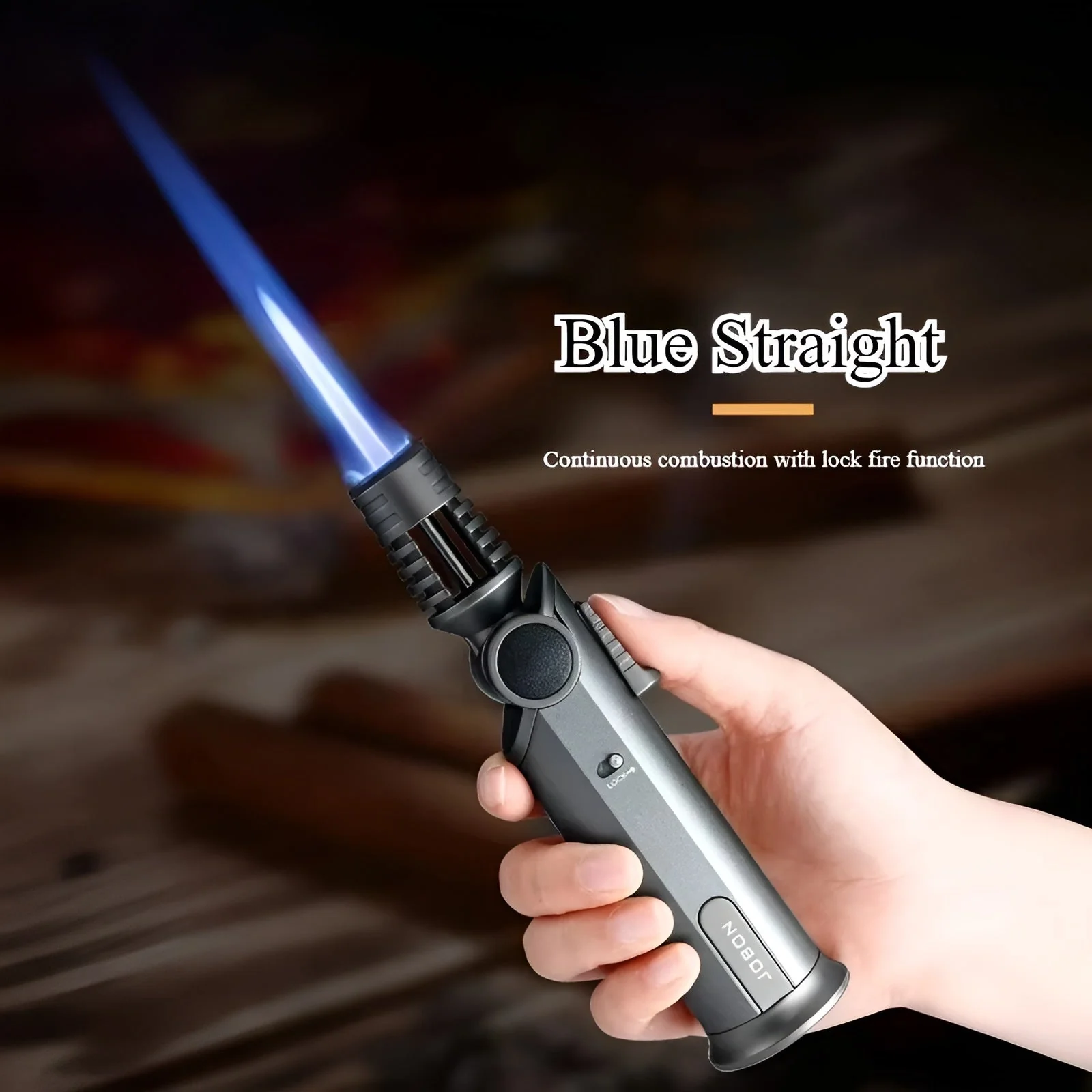 Adjustable High-Flame Metal Torch Lighter - Image 5