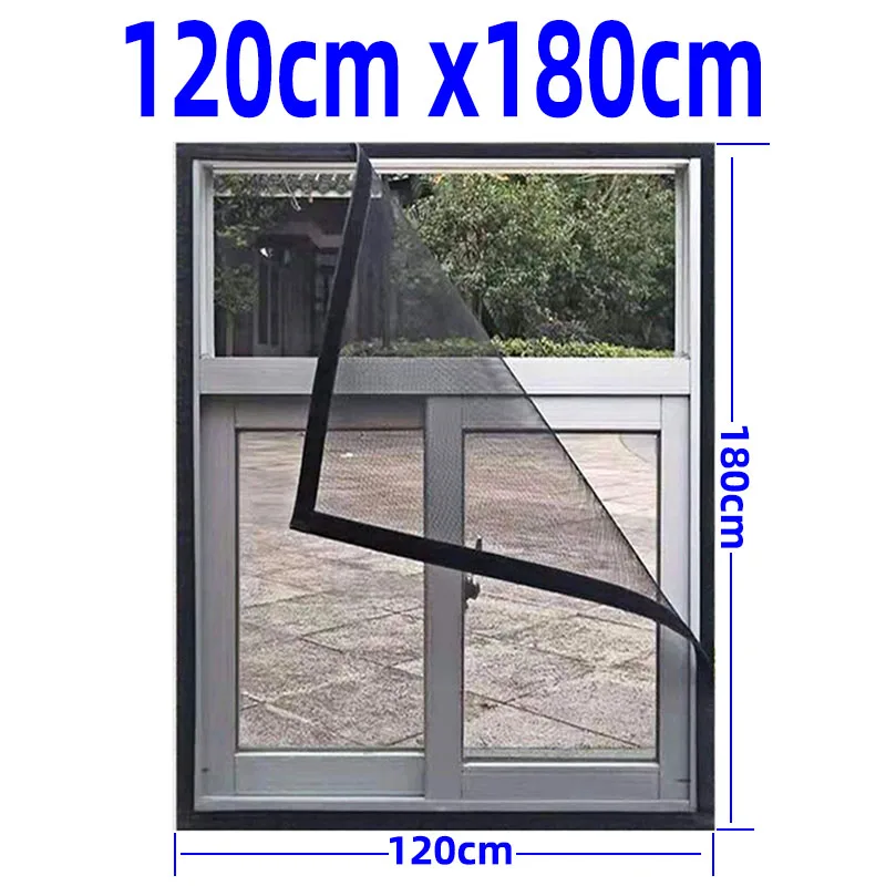 Adjustable Invisible Anti-Mosquito Washable Window Net - Image 13