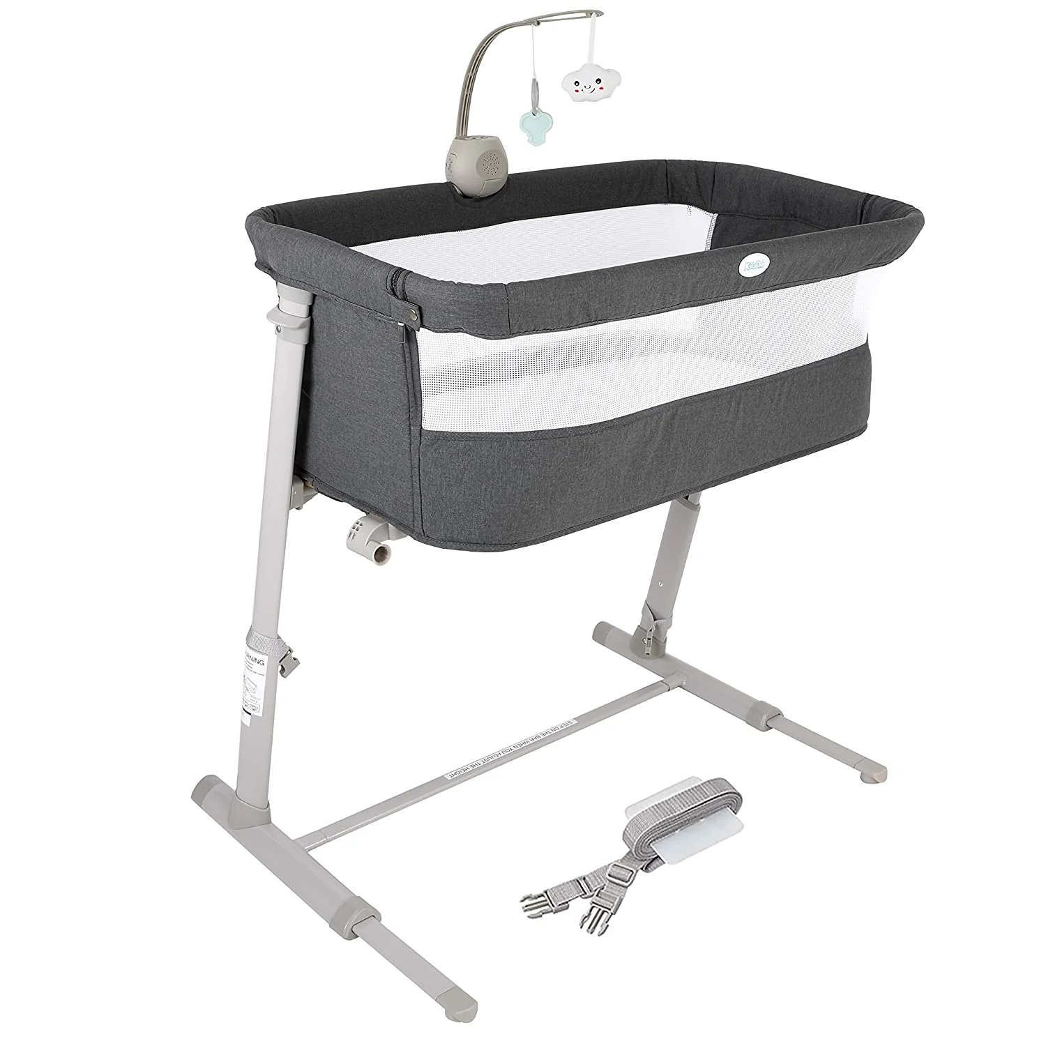 Adjustable Lightweight Bedside Sweet Dreams Baby Crib - Image 7