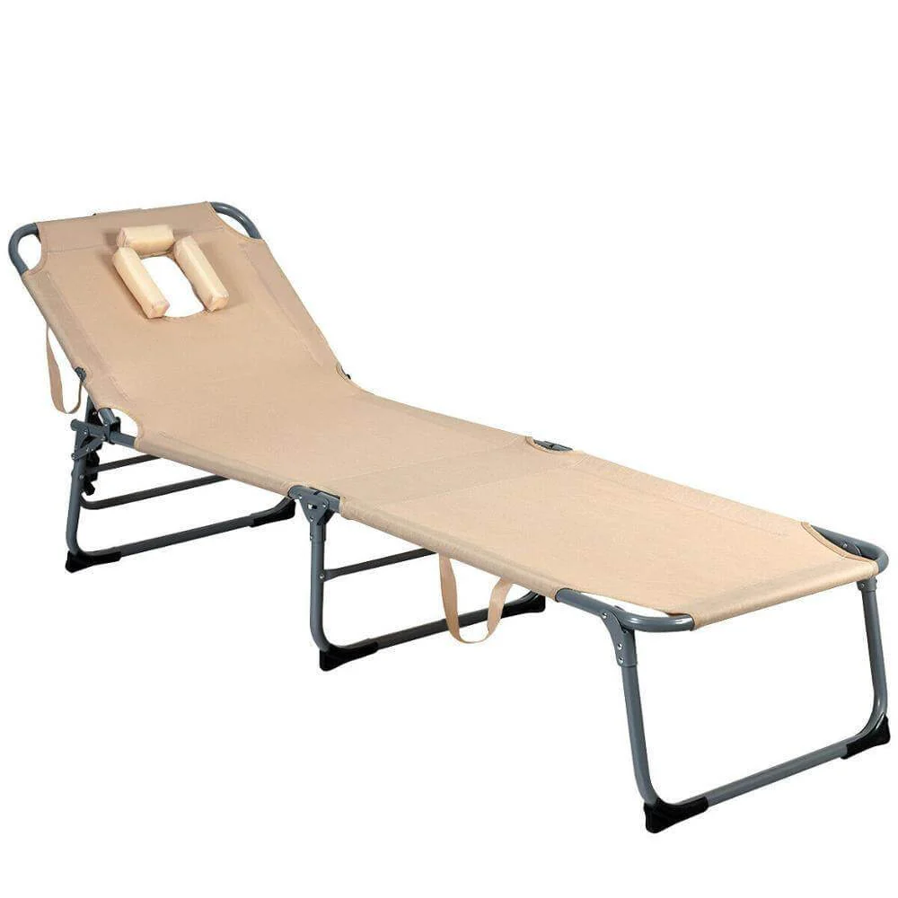 Adjustable Lounge Chair with Face Hole - Image 4