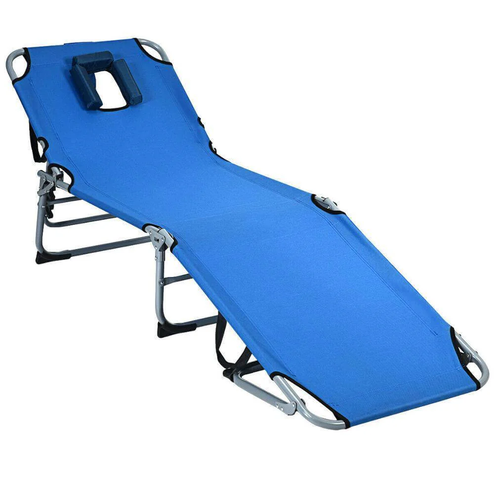 Adjustable Lounge Chair with Face Hole - Image 9