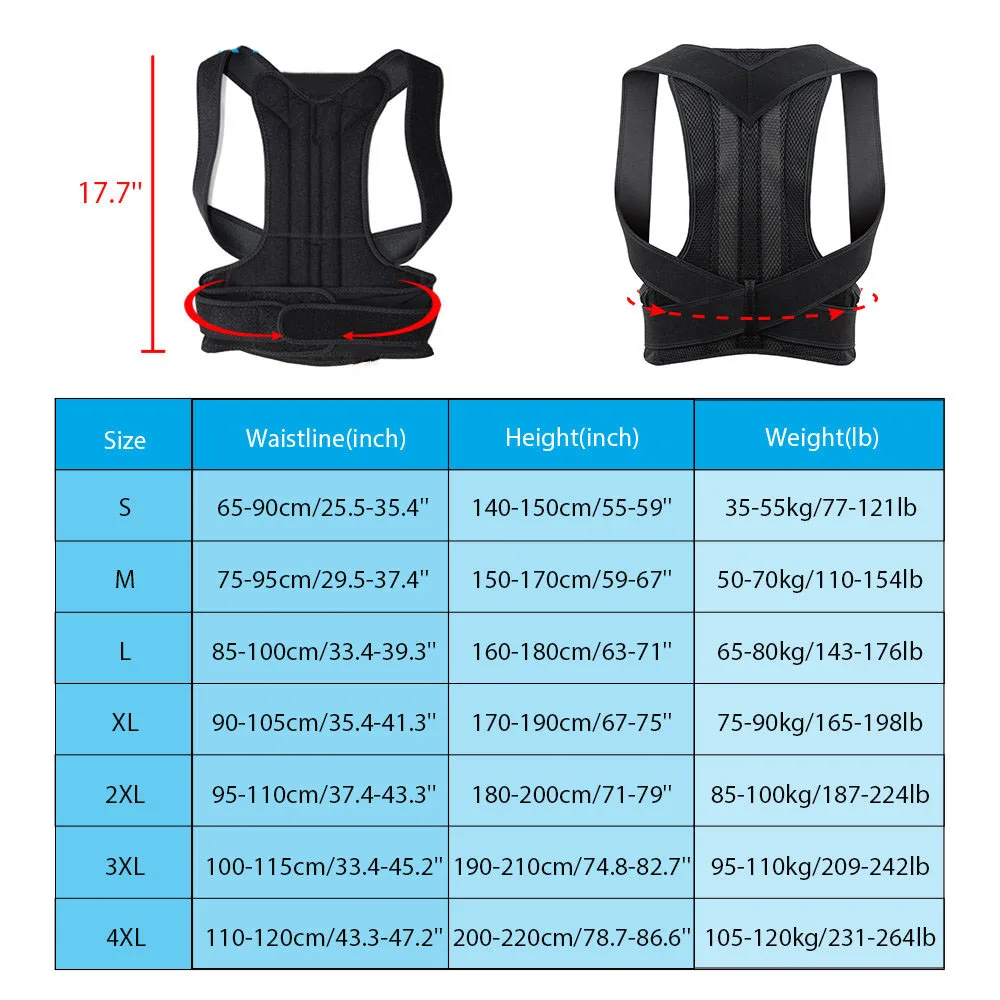 Adjustable Lumbar Support Back Posture Corrector - Image 6