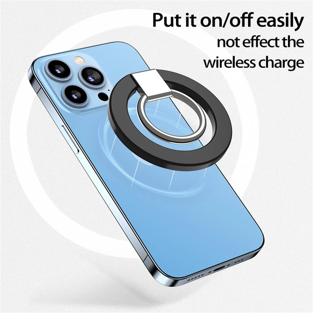 Adjustable Metal Magnetic Phone Holder Ring - Image 6