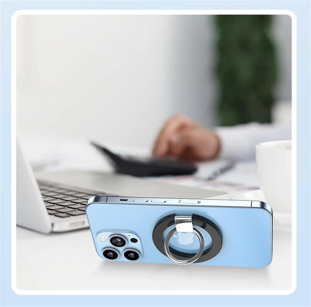 Adjustable Metal Magnetic Phone Holder Ring - Image 9