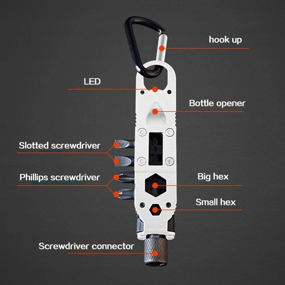 Adjustable Mini Camping Screwdriver - Image 10