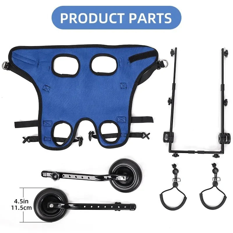 Adjustable Mobility Aid Ergonomic Dog Wheelchair - Image 7