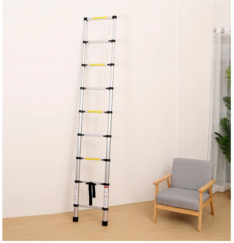 Adjustable Non-Slip Foldable Telescopic Ladder - Image 4