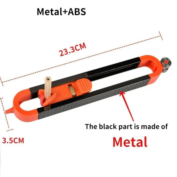 Adjustable Profile Scribing Ruler - Image 7