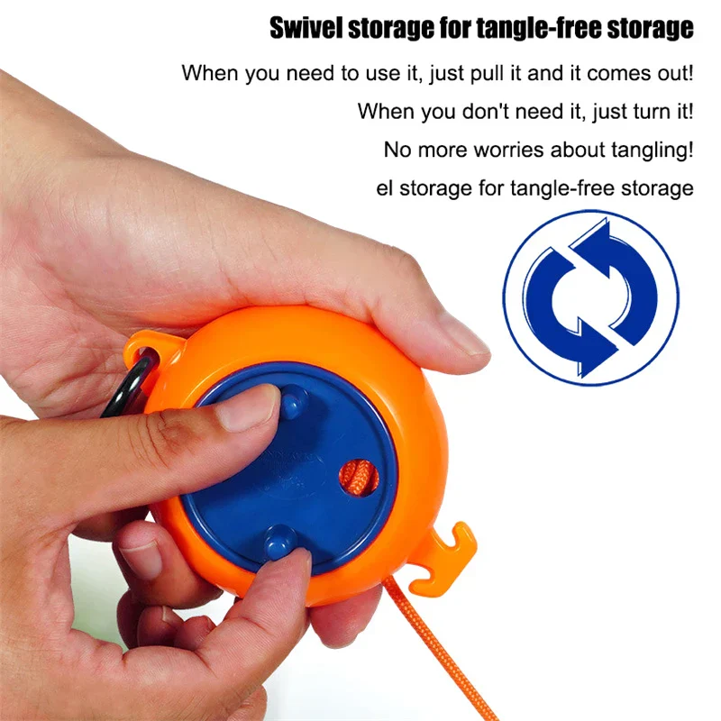 Adjustable Retractable Portable Travel Friendly Clothesline - Image 4