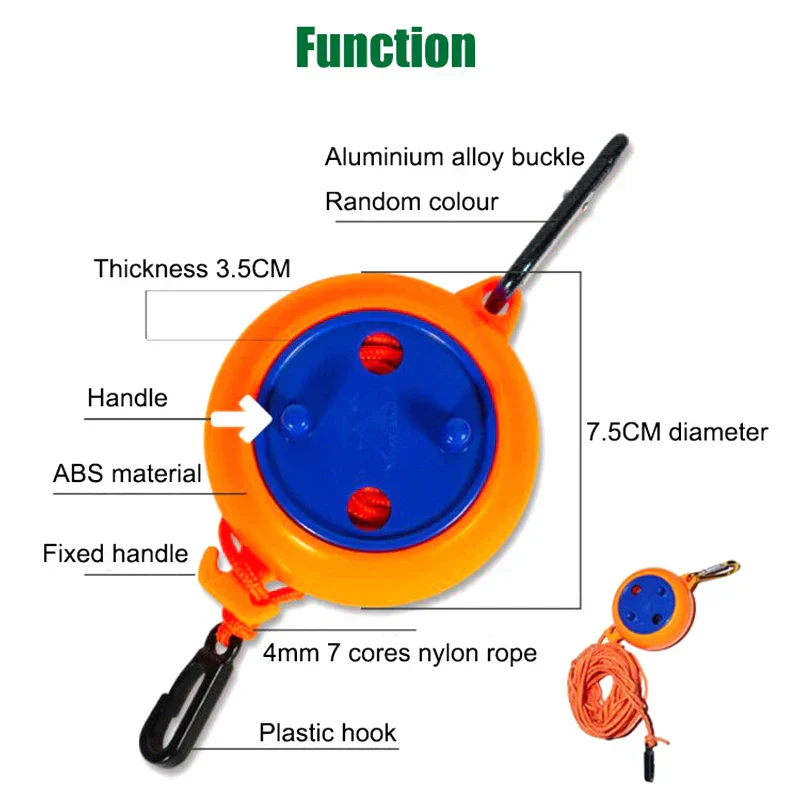Adjustable Retractable Portable Travel Friendly Clothesline - Image 6