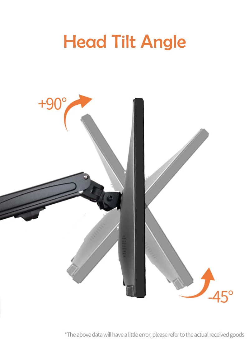 Adjustable Rotating Monitor Holder Stand - Image 4