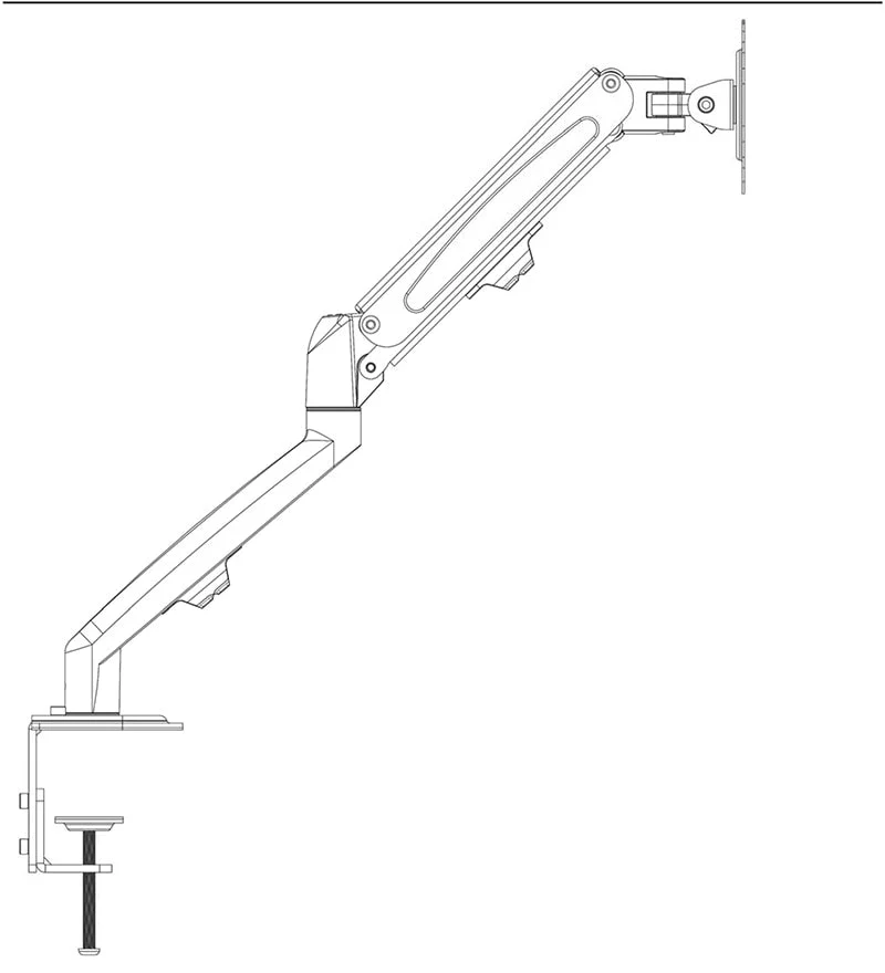 Adjustable Rotating Monitor Holder Stand - Image 8
