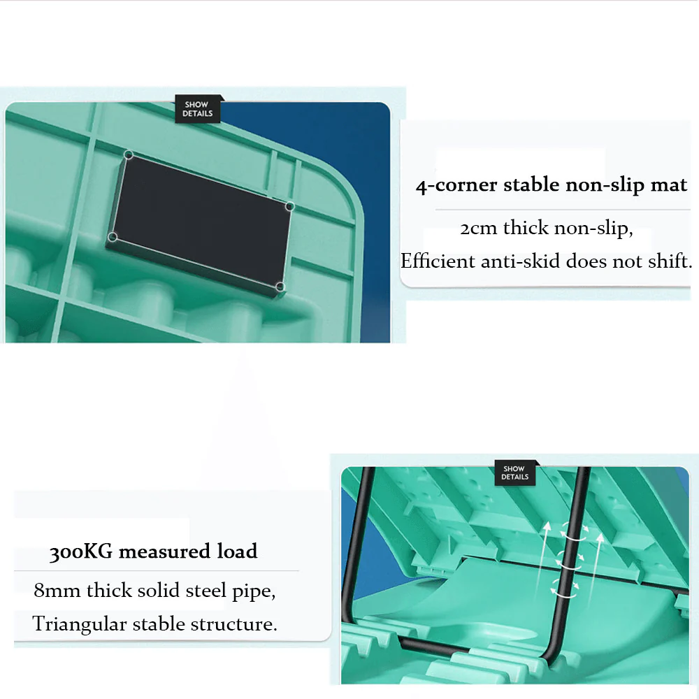 Adjustable Six Style Yoga Leg Stretcher Pedal - Image 5