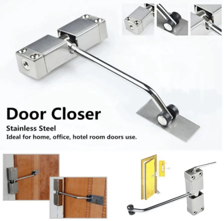 Adjustable Stainless Steel Automatic Door Hinge - Image 2