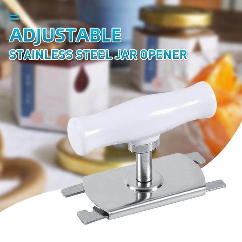Adjustable Stainless Steel Easy Jar Opener - Image 2
