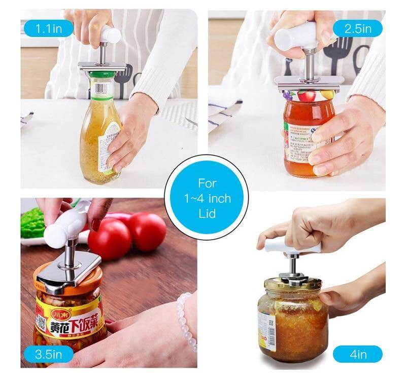 Adjustable Stainless Steel Easy Jar Opener - Image 5
