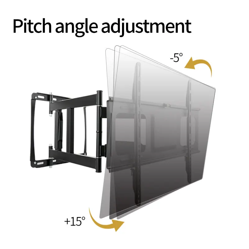 Adjustable Steady Hold High-Power Long Reach TV Wall Mount - Image 5