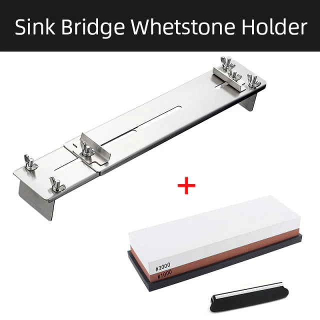 Adjustable Stone Base Sink Knife Sharpener Holder - Image 10