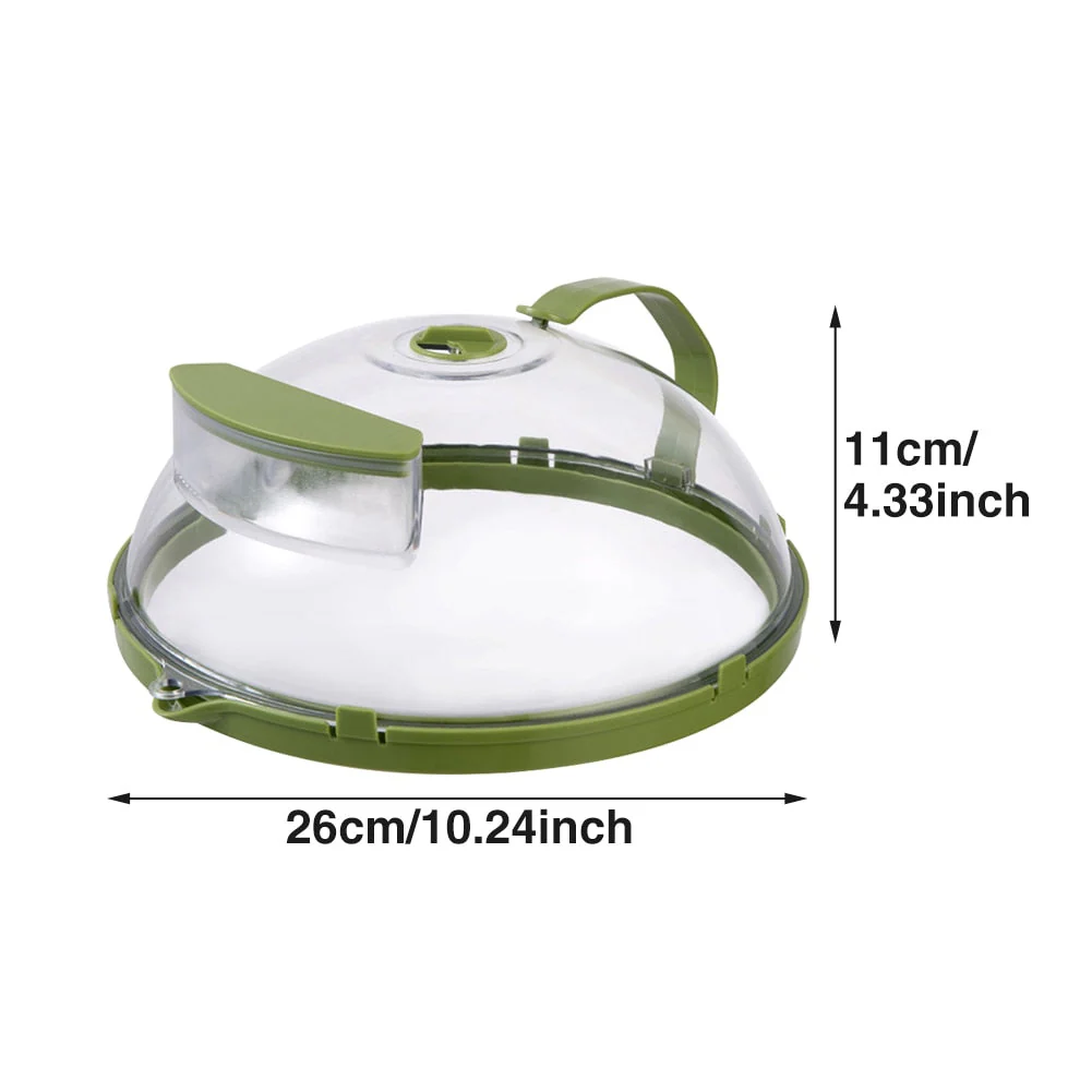 Adjustable Vent Transparent Microwave Cover Lid - Image 8