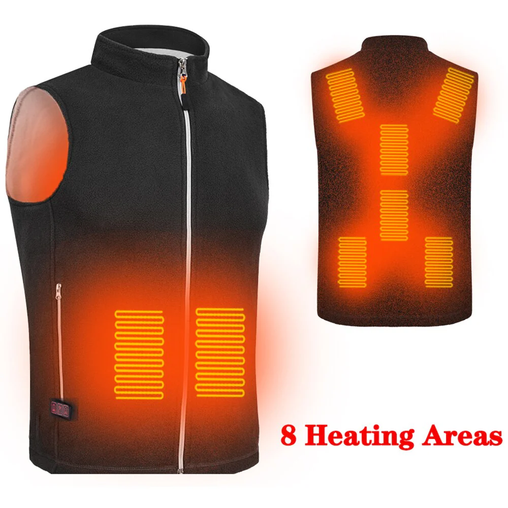 Adjustable Winter Electric Heated Vest - Image 11