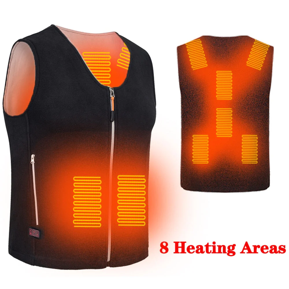 Adjustable Winter Electric Heated Vest - Image 8