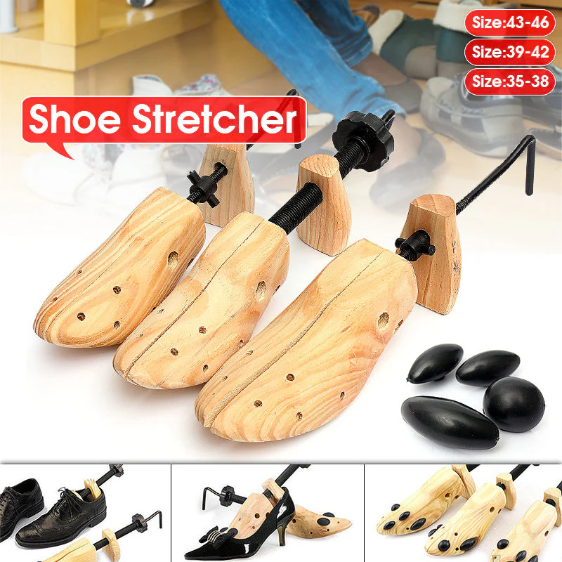 Adjustable Wooden Shoe Stretcher - Image 3