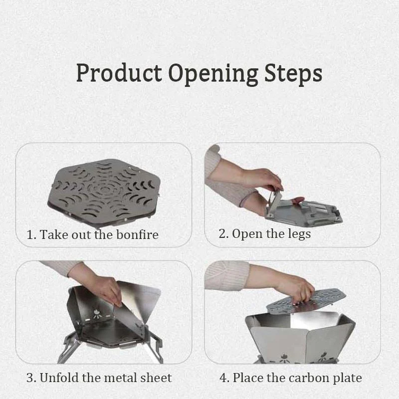Adventure-Ready Camping Portable BBQ Grill - Image 4