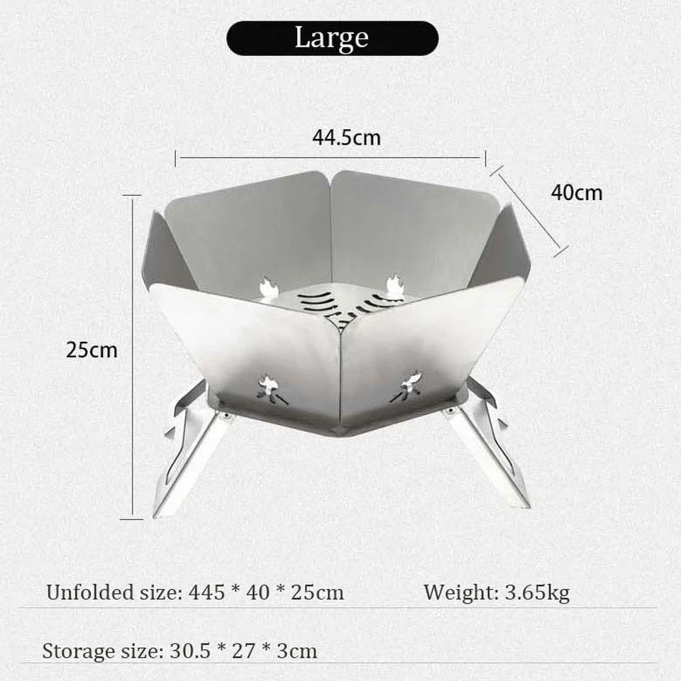 Adventure-Ready Camping Portable BBQ Grill - Image 6