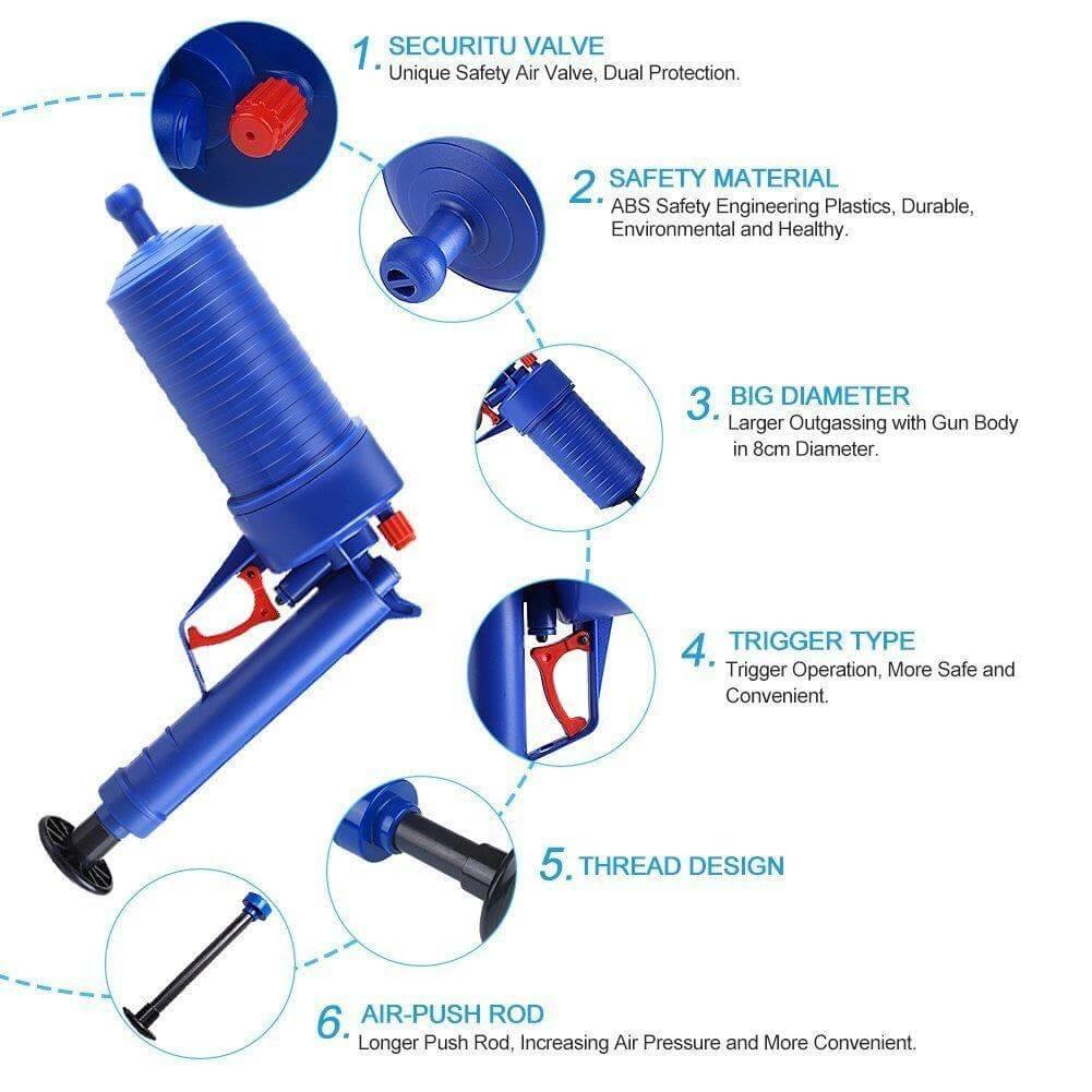 Air Power High Pressure Drain Blaster - Image 4