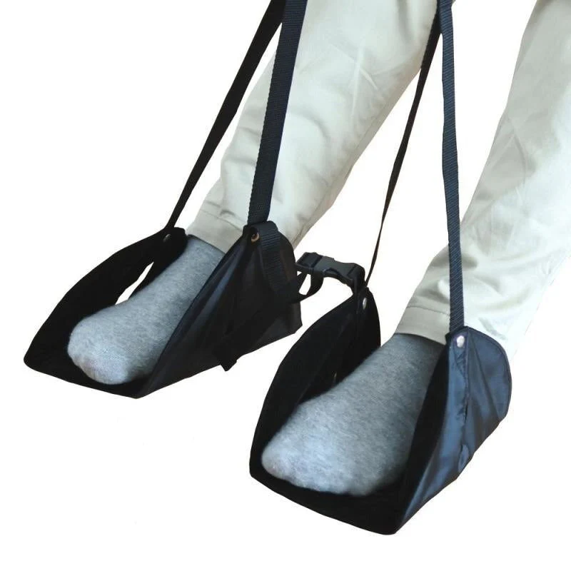 Airplane Travel Office Footrest Hammock - Image 4