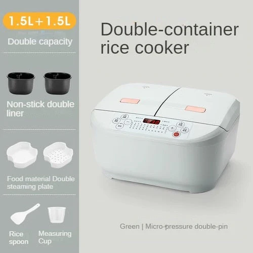All-In-One Double Container Intelligent Electric Rice Cooker - Image 7