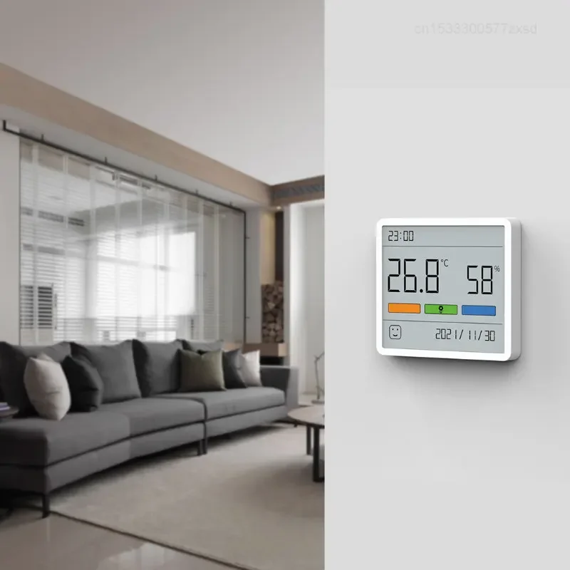 All-in-One Indoor Humidity Meter Clock Digital Thermometer - Image 2