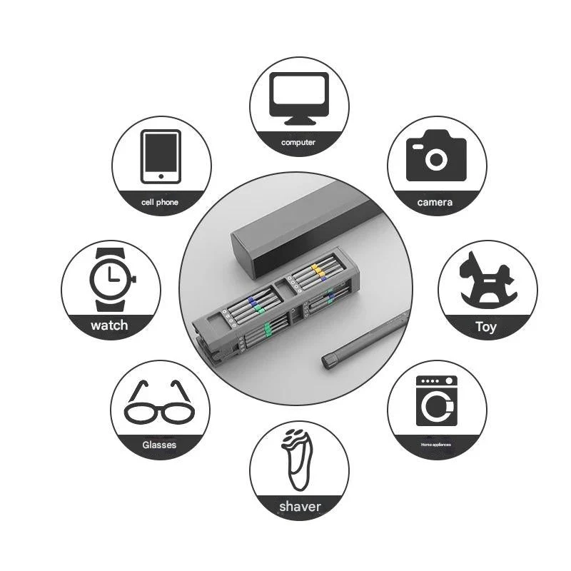 All-In-One Magnetic Mini Screwdriver Kit - Image 9