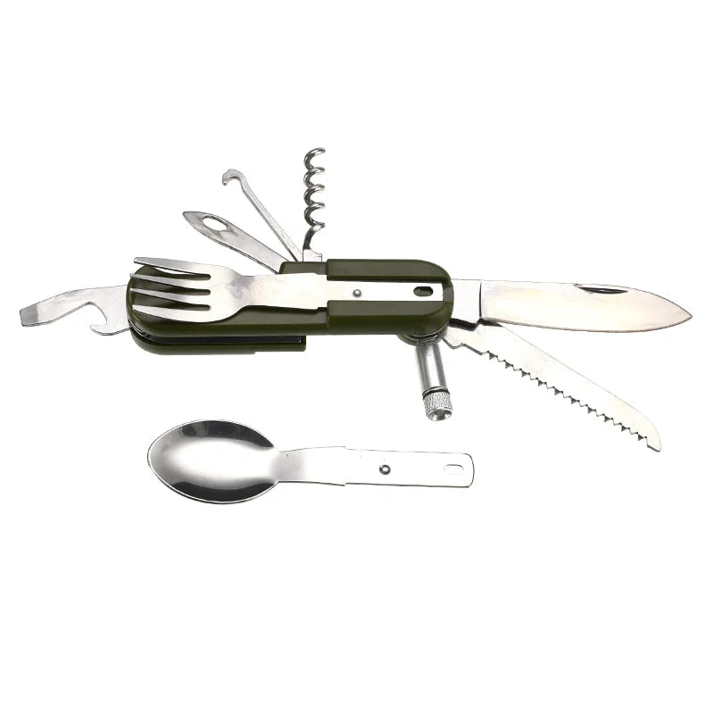 All in One Outdoor Camping Tableware Tool Set - Image 4
