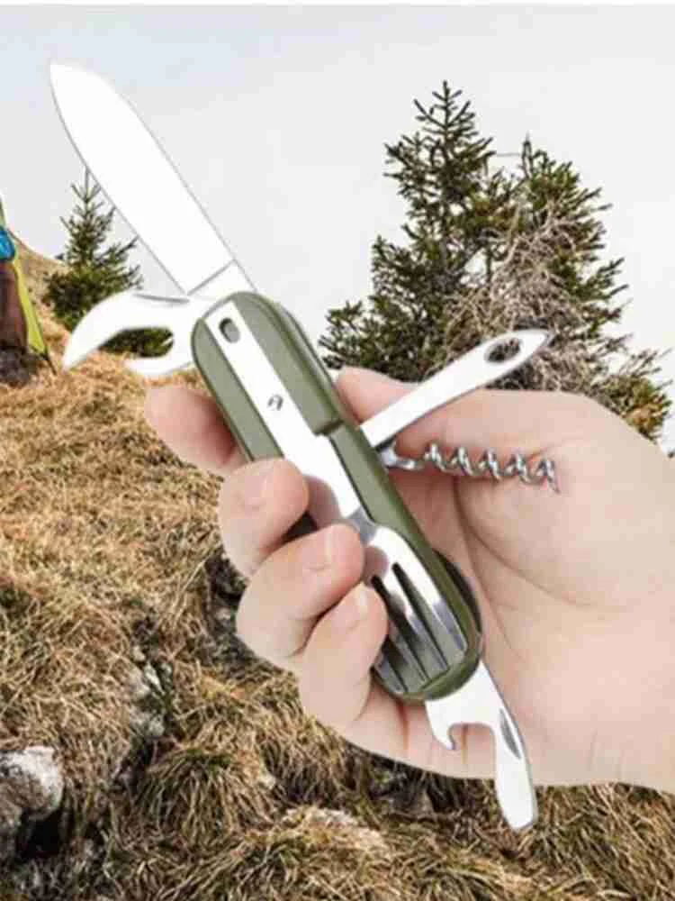 All in One Outdoor Camping Tableware Tool Set - Image 9