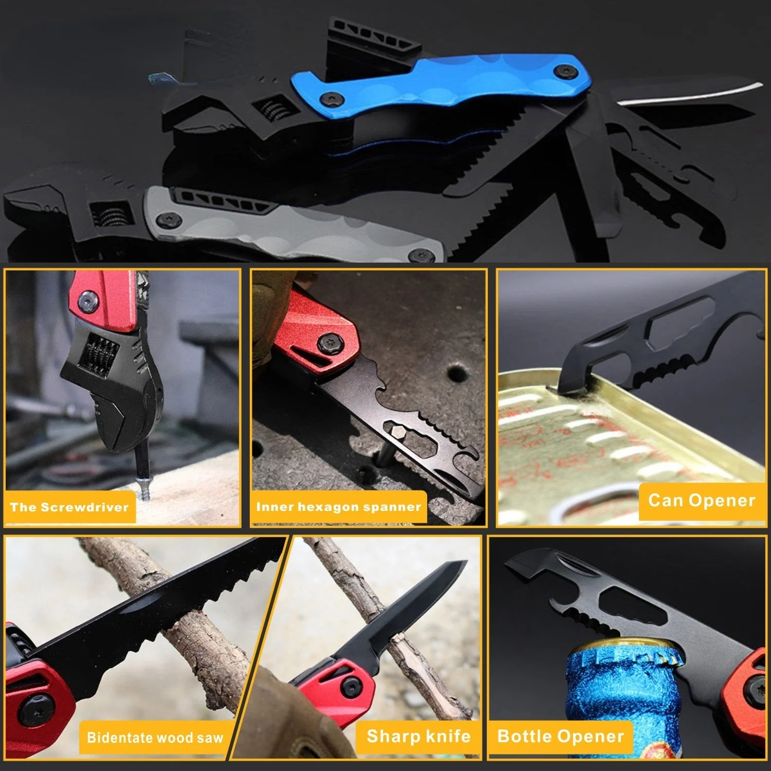All-in-One Outdoor Helper Multifunctional Pocket Wrench - Image 2