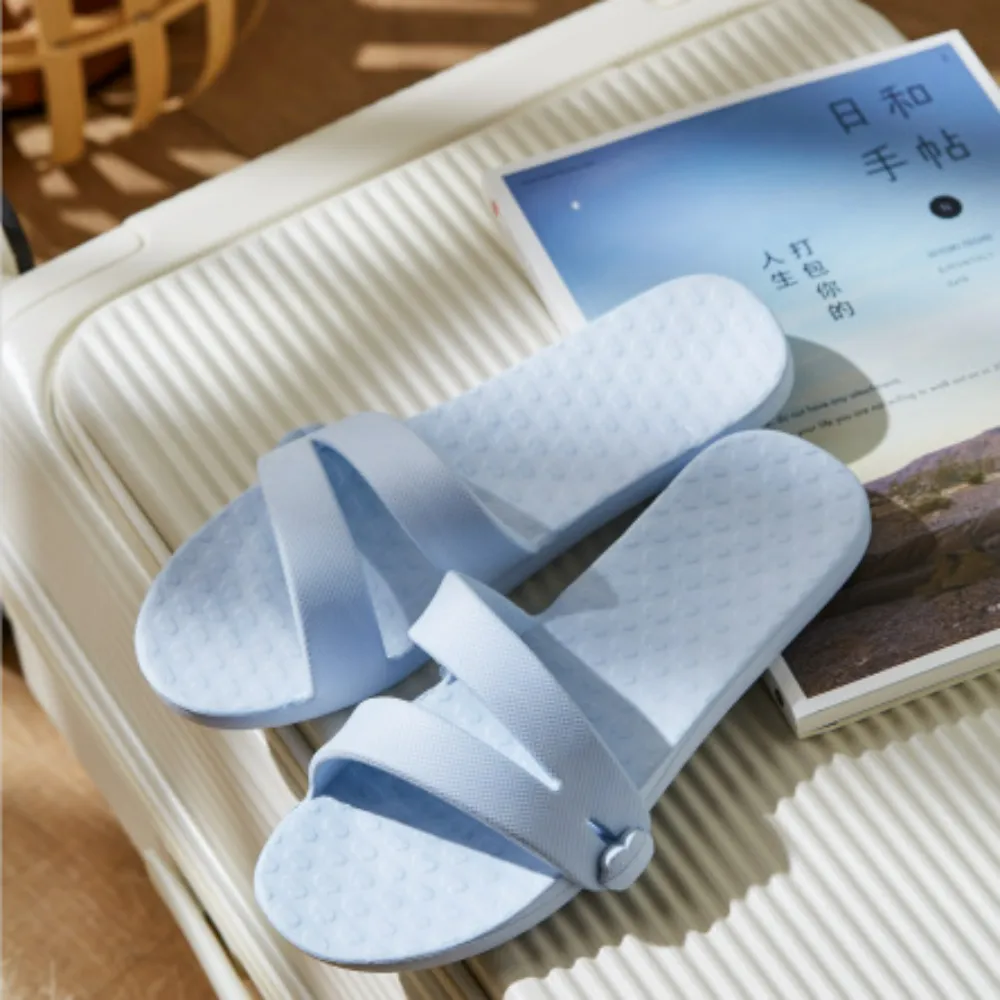 All Season Colorful Foldable Travel Slippers - Image 5