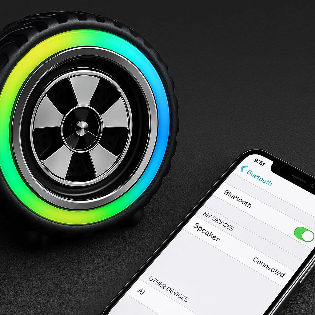All Wheel Creative Wireless Speaker - Image 4