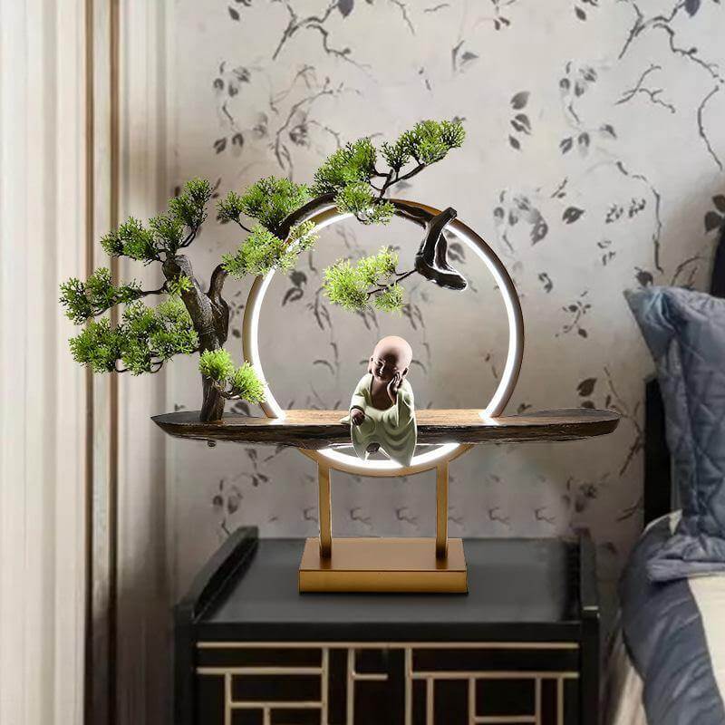 Aluminum Ring Creative Table Lamp - Image 14