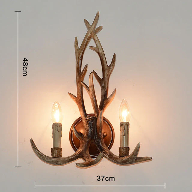 American Loft Style Deer Horn Pendant Light - Image 17