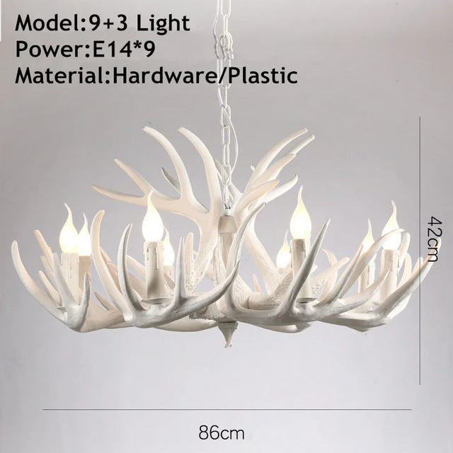 American Loft Style Deer Horn Pendant Light - Image 20