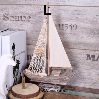 American Rural Style Retro Handicrafts Sailing Ship - Image 4