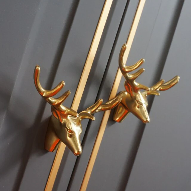 American Style Retro Deer Door Handle - Image 7