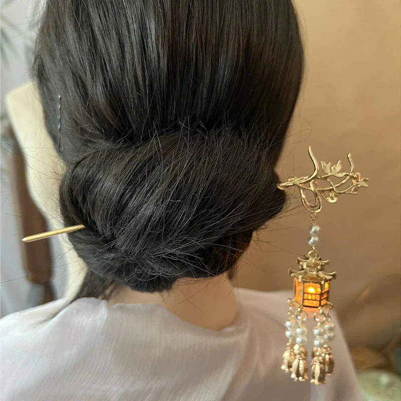 Ancient Style Lantern Hair Pins - Image 13