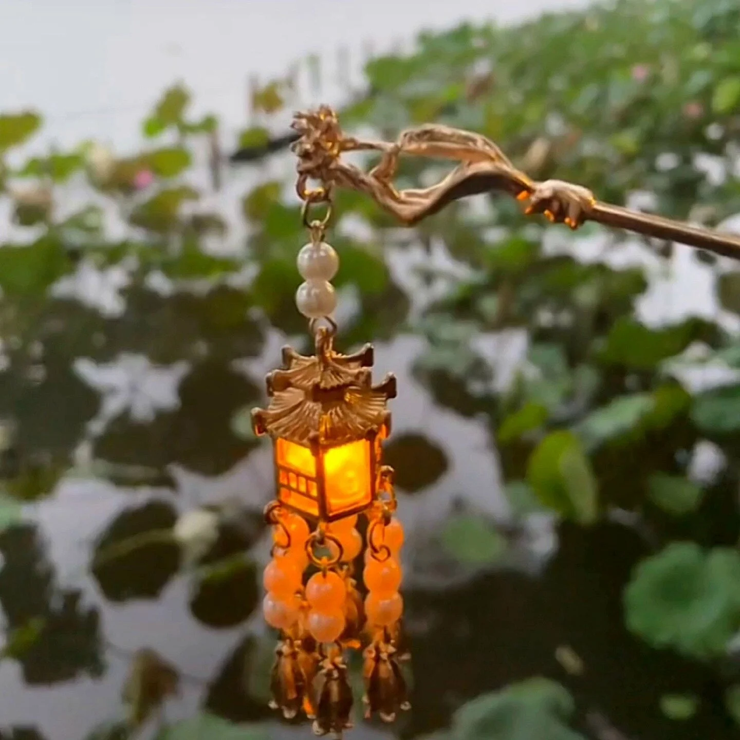 Ancient Style Lantern Hair Pins - Image 4