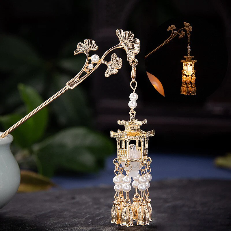 Ancient Style Lantern Hair Pins - Image 7