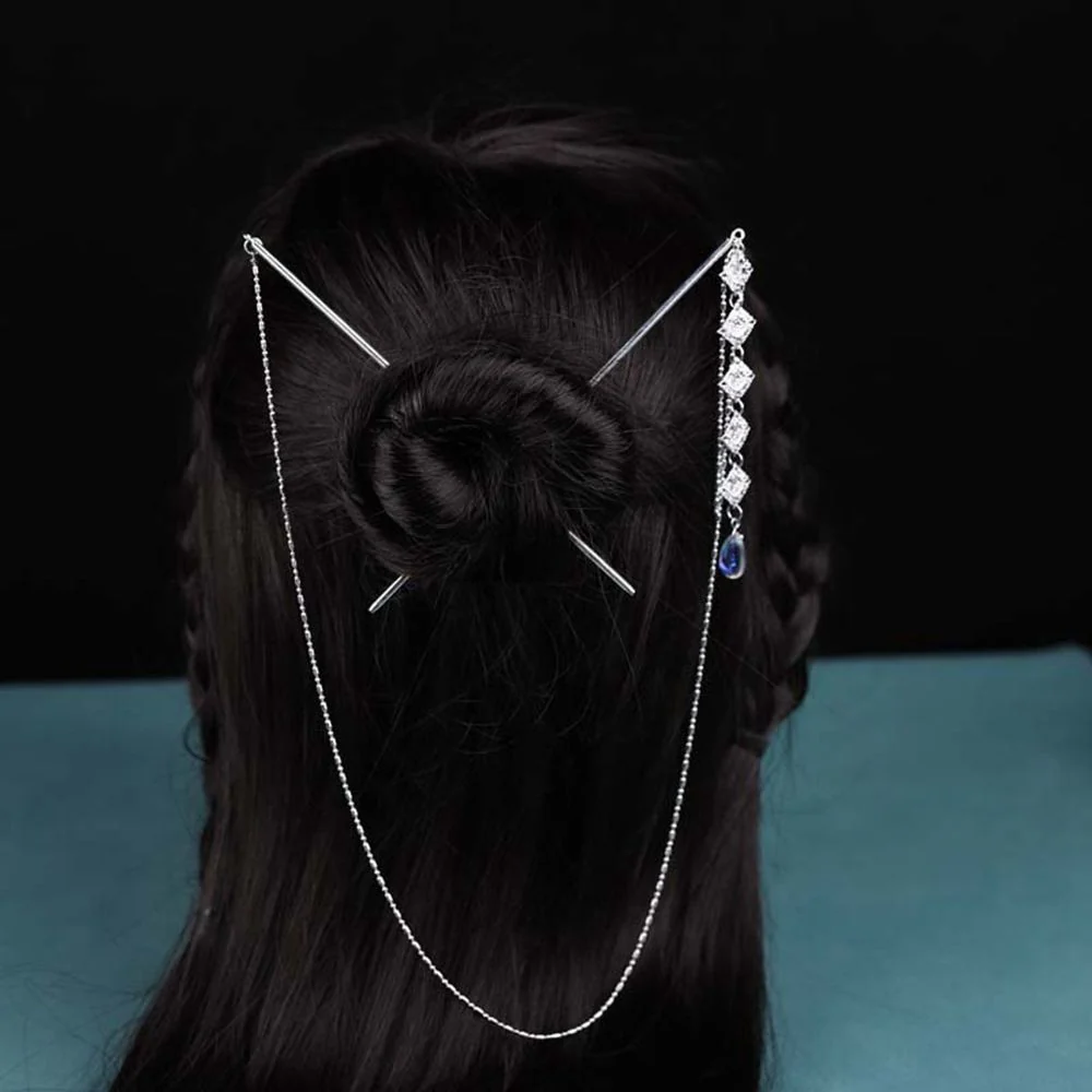 Ancient Style Vintage Double Hair Sticks - Image 5