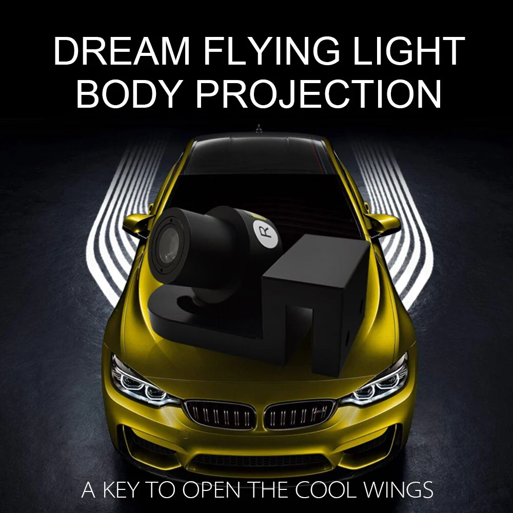 Angel Wings Projection Car Lamps - Image 9
