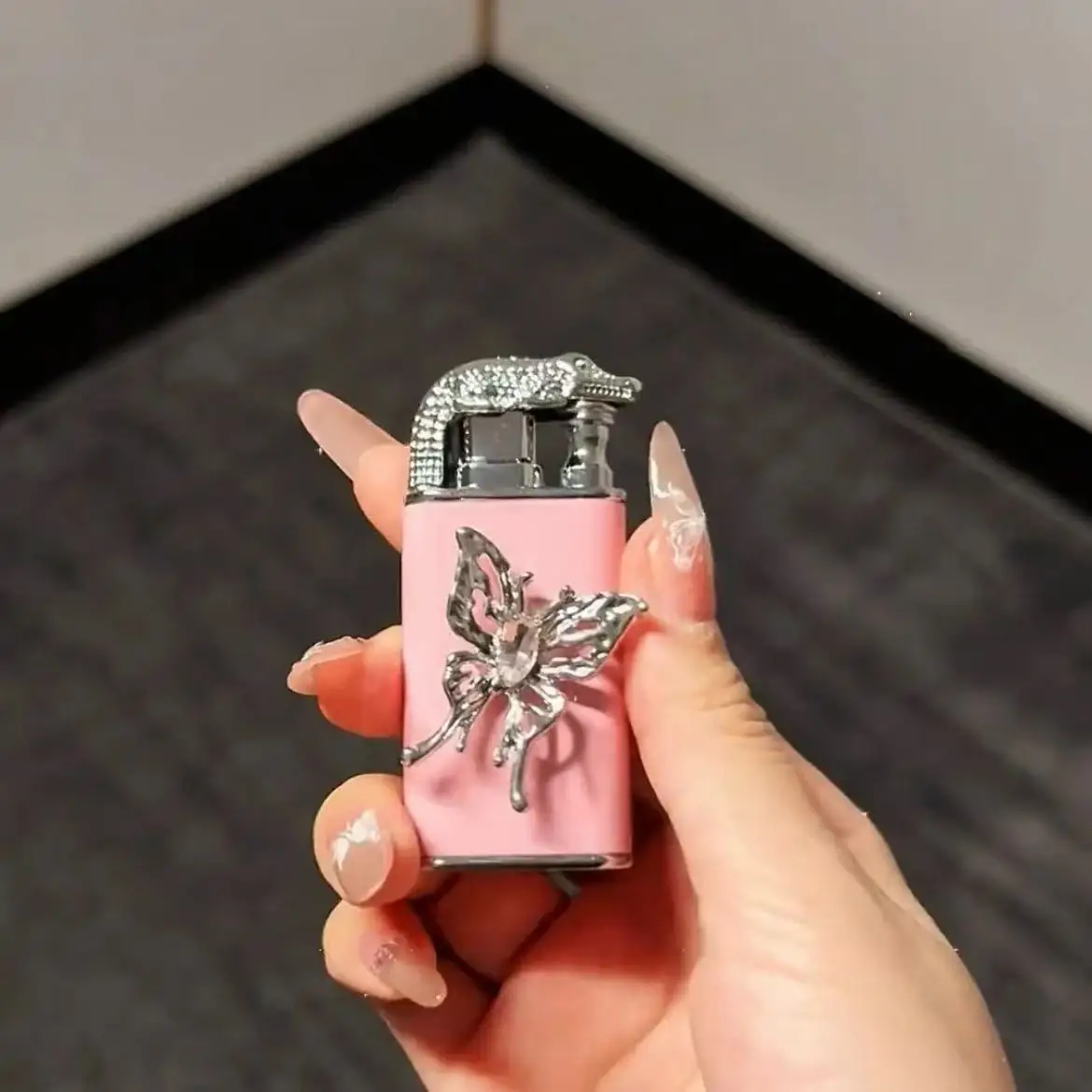 Angel Wings Vintage Double Flame Lighter - Image 6